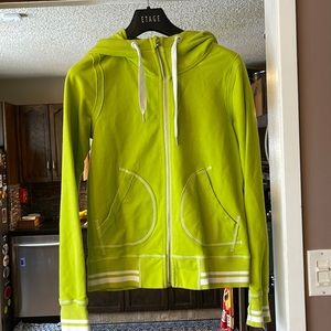 lime green lululemon hoodie